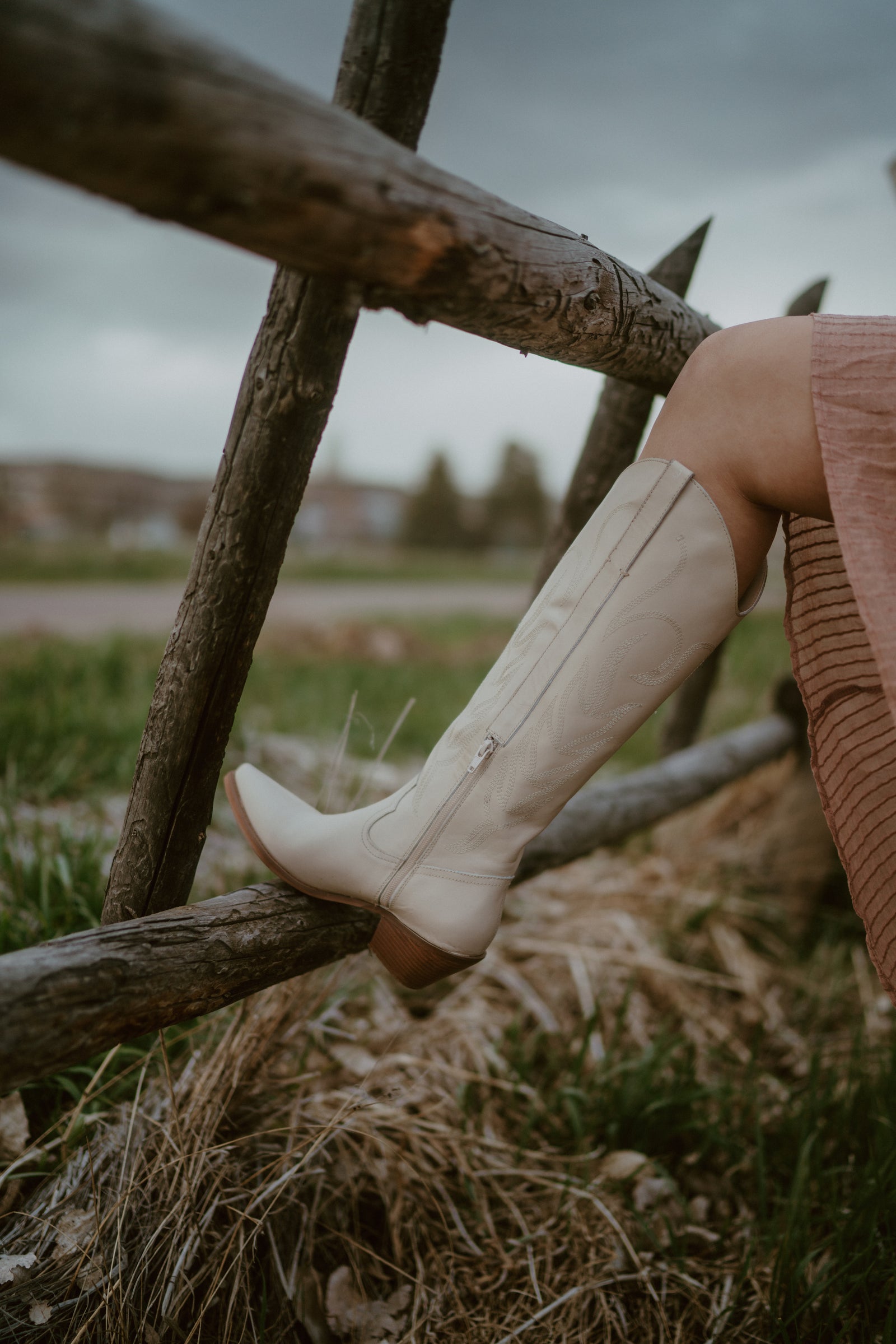 Agency Boots | Ivory