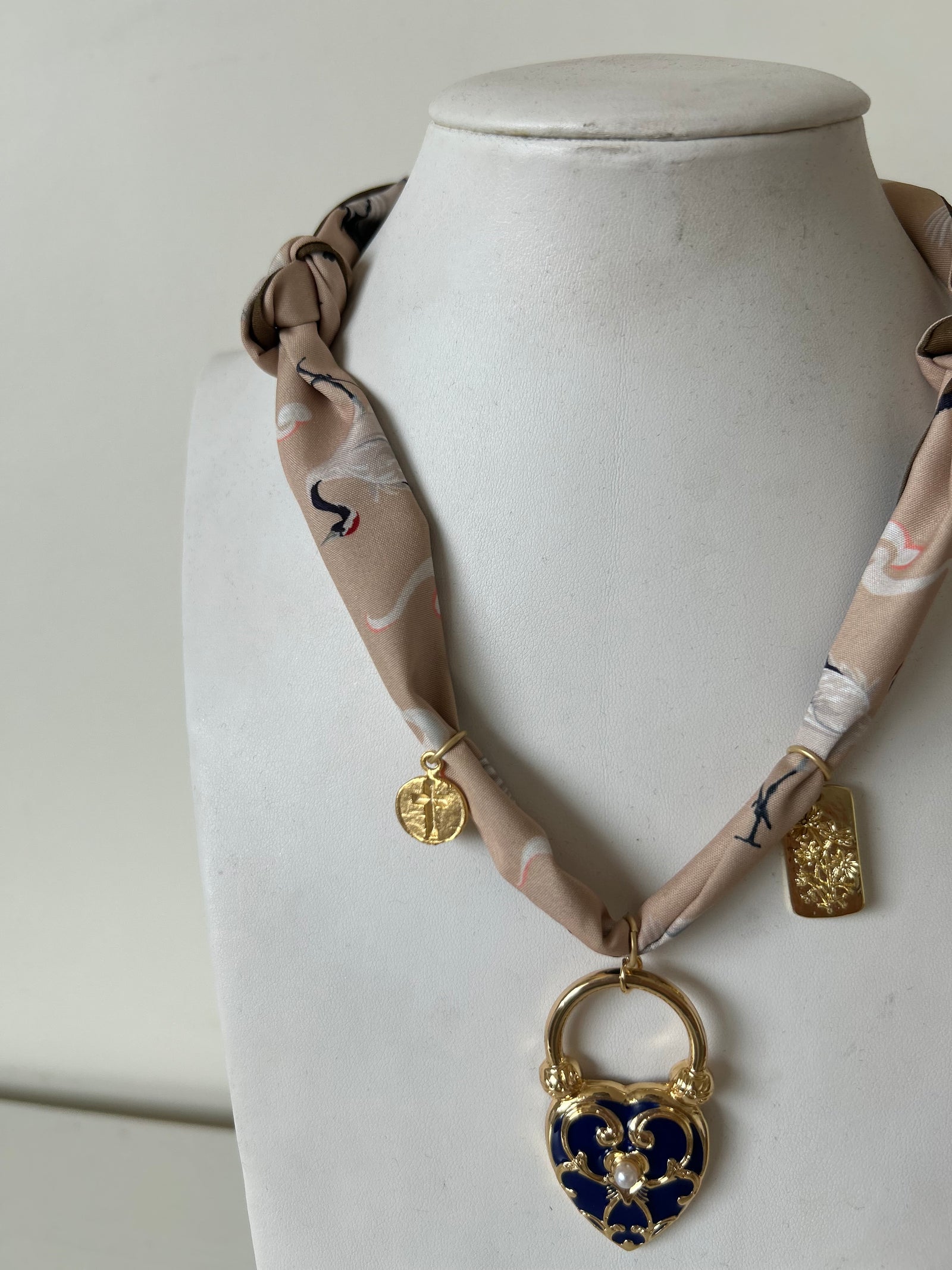 Blue Lock Necklace