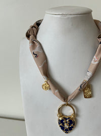 Blue Lock Necklace