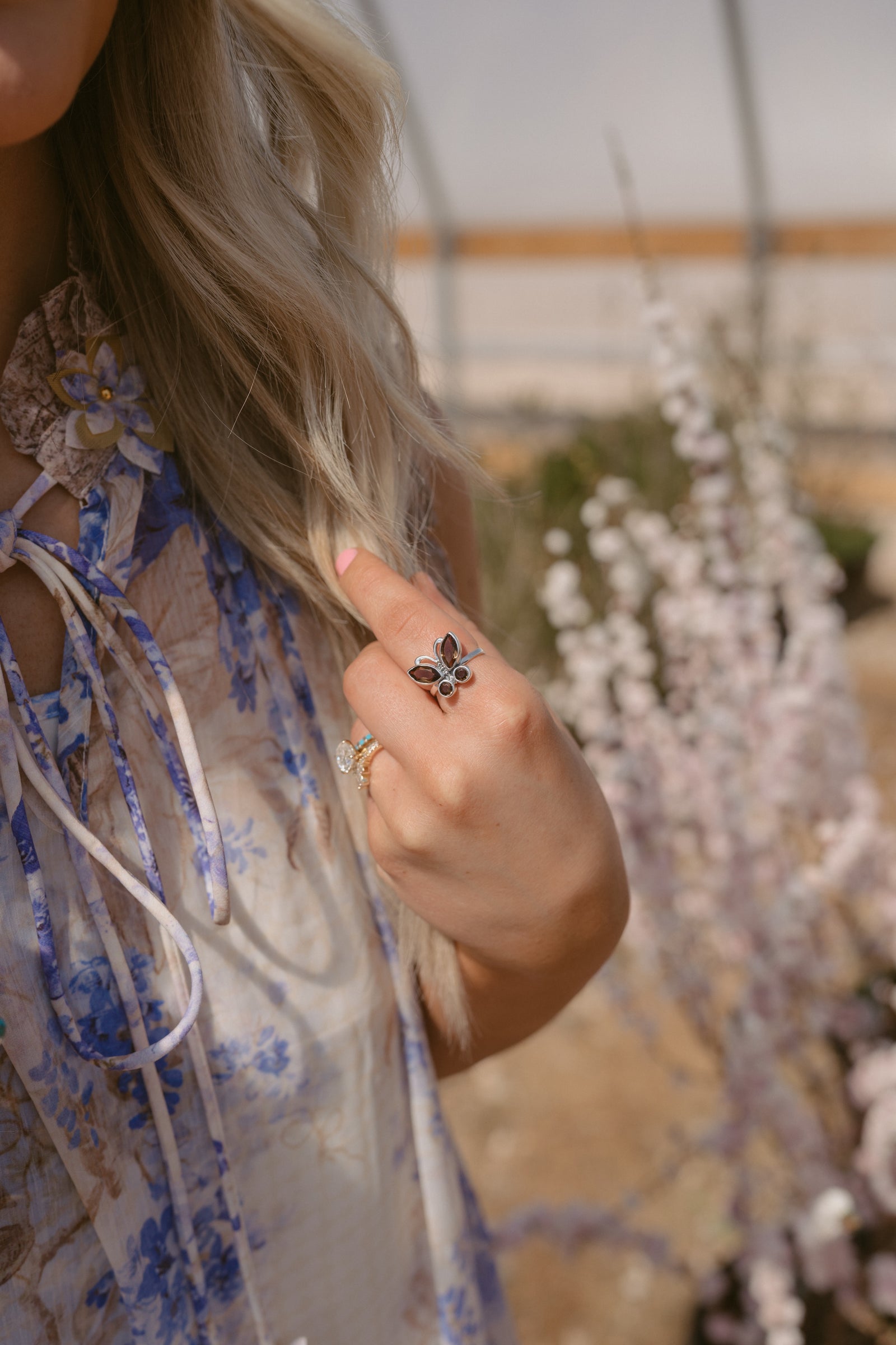 Flutter Ring | Smoky Quartz