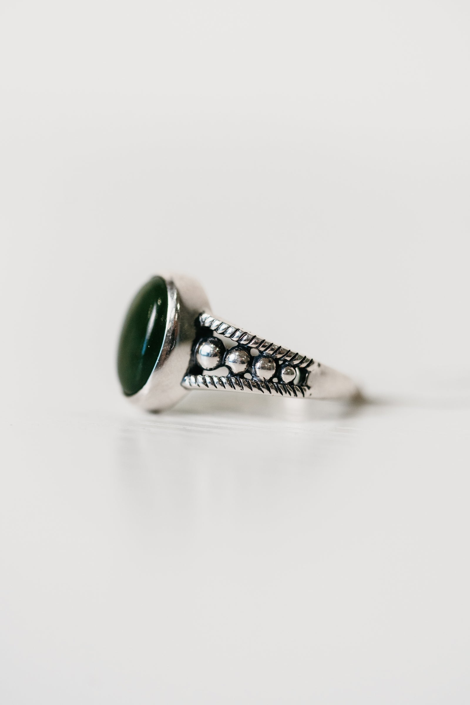 Wynna Ring | Nephrite Jade