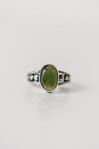 Wynna Ring | Nephrite Jade