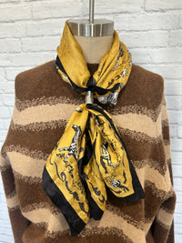 Flower Tube Scarf Slider