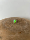 Hendrix Ring | Green Galaxy Opal