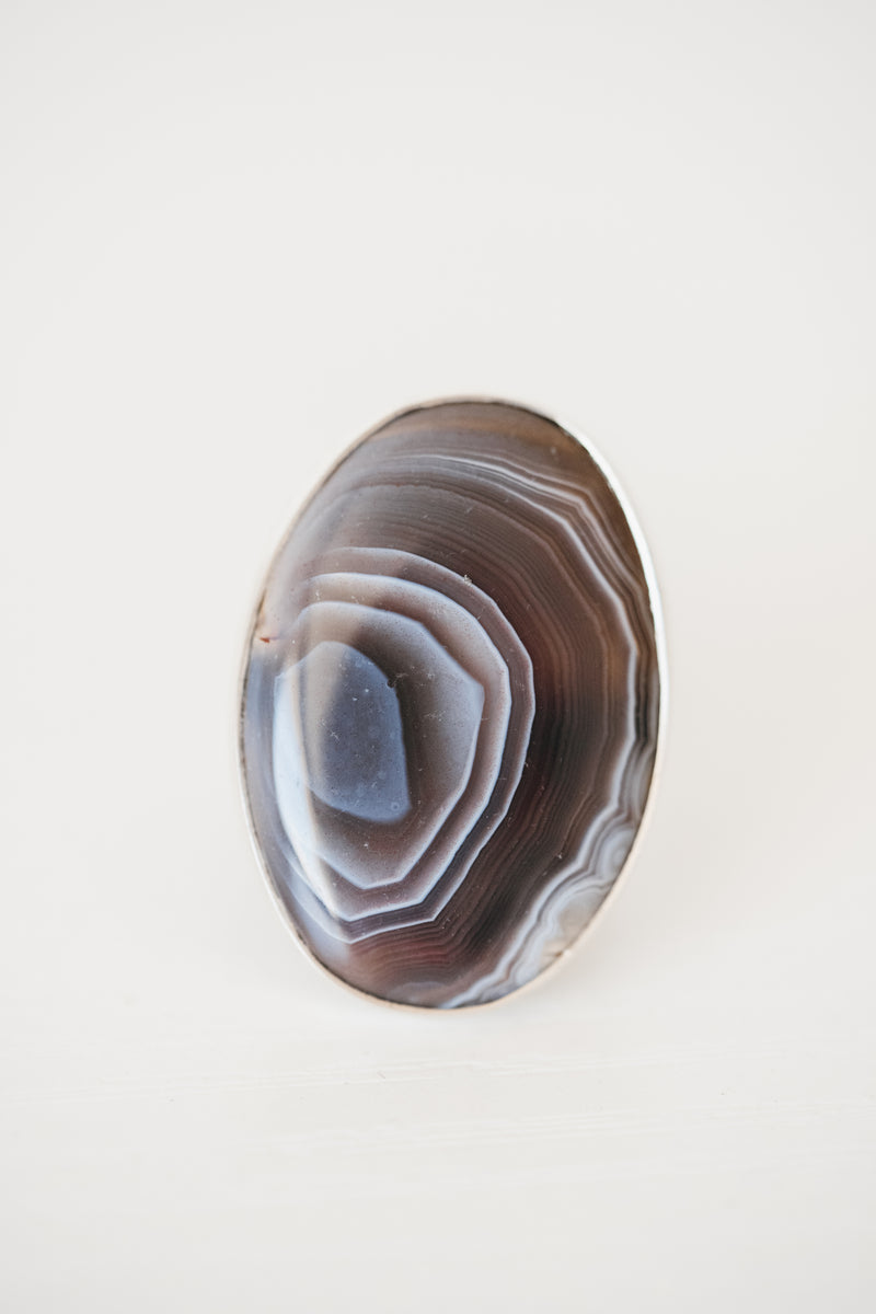Pria Ring | Botswana Agate