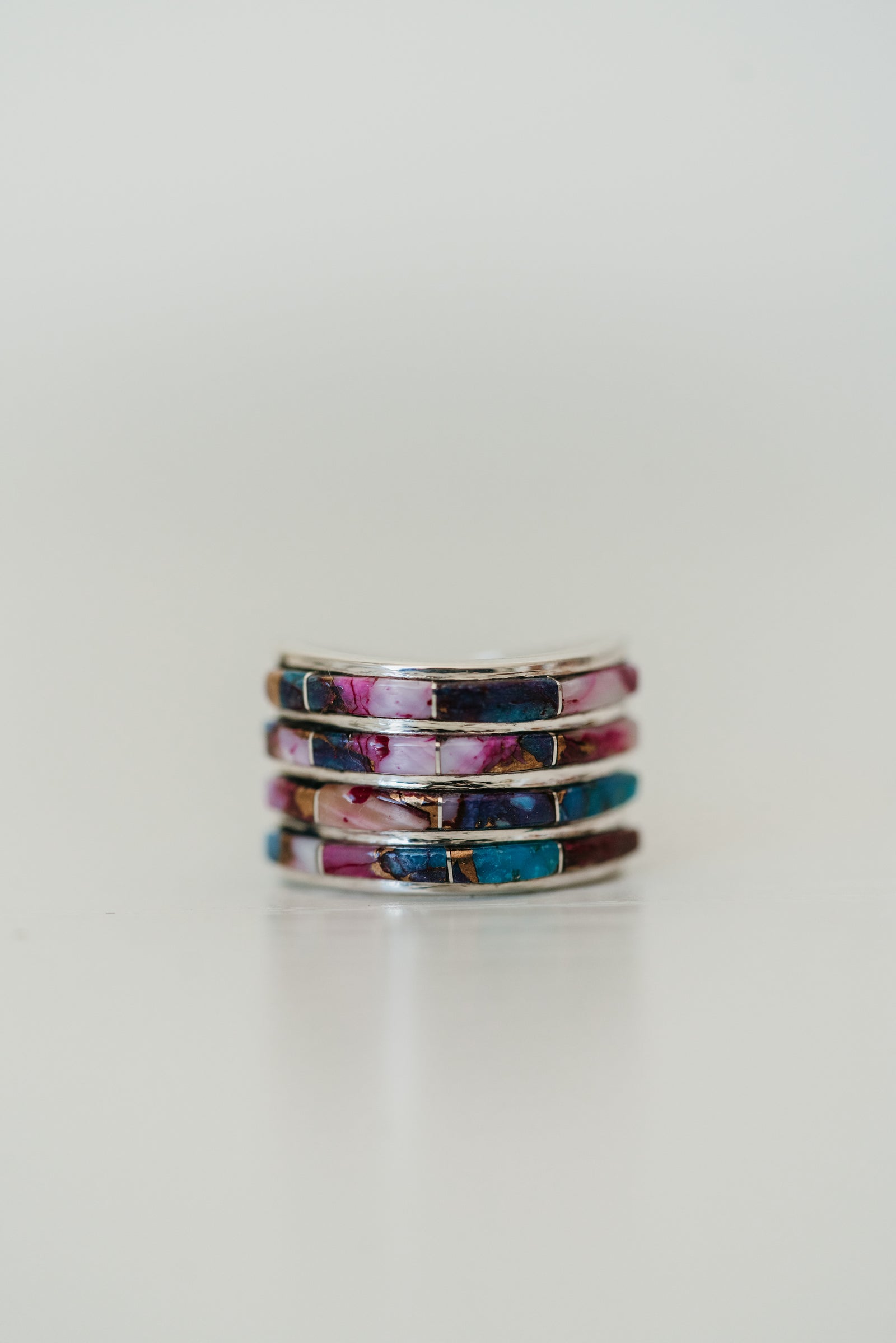 Alano Ring | Pink Spiny Turquoise