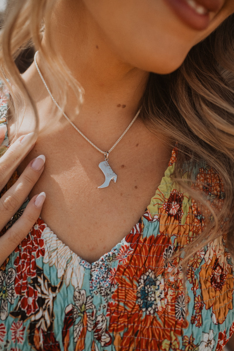 Silver Shoes Necklace | #2