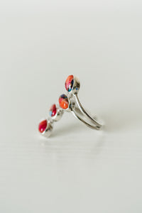 Clayton Ring | Pink Spiny Turquoise