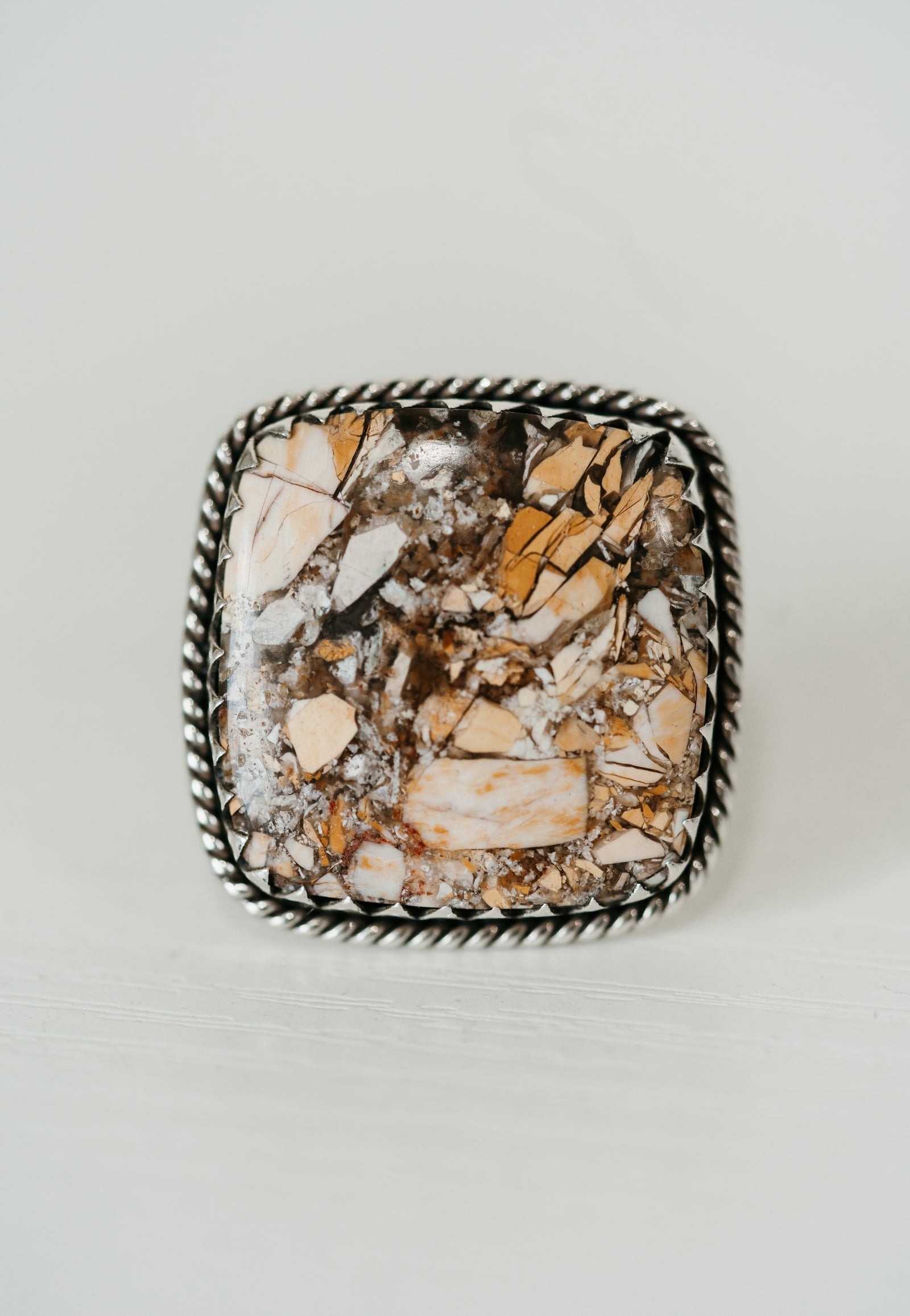 Cecily Ring | Brecciated Mookaite | #2