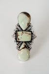 Tierra Ring | Lemon Chrysoprase