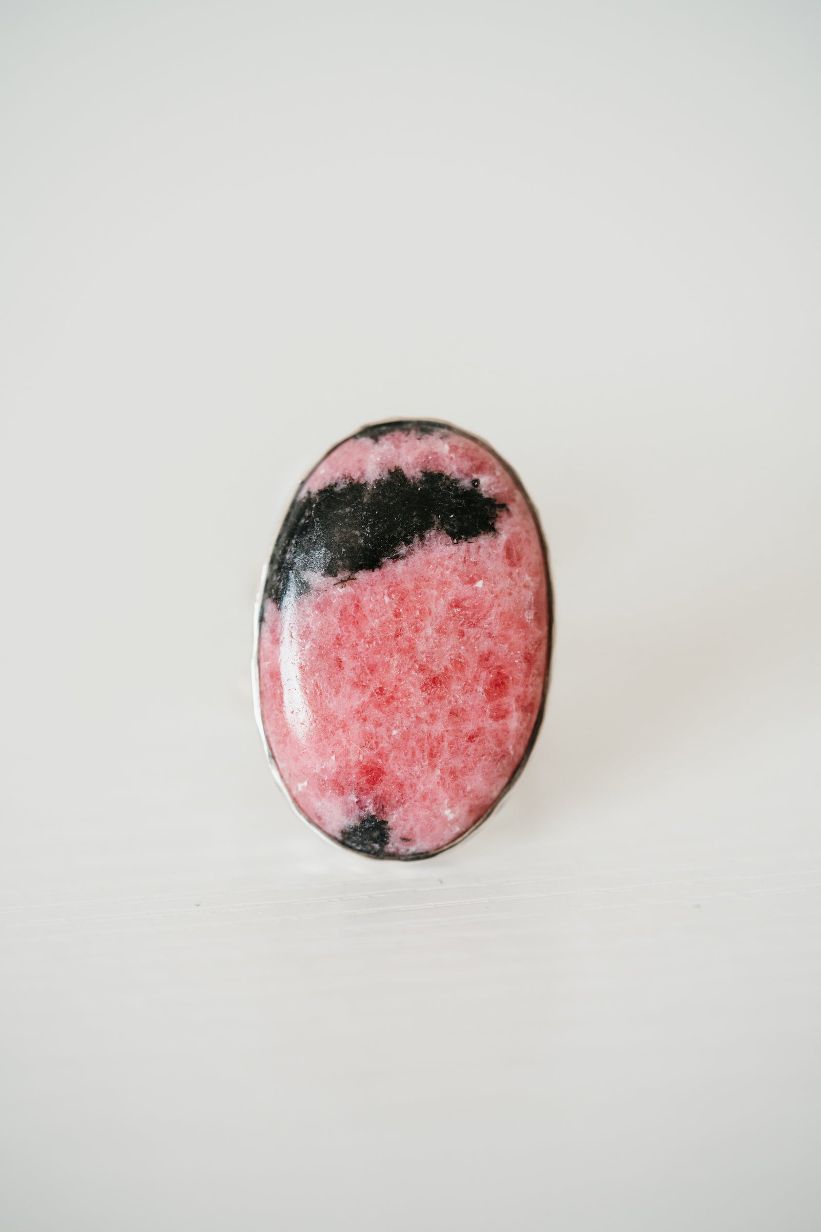 Patricia Ring | Pink Rhodonite - FINAL SALE