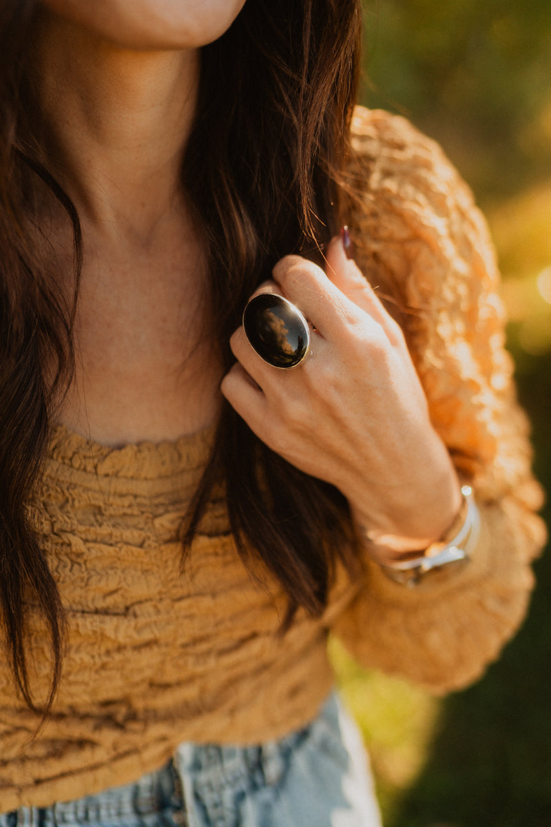 Cosma Ring | Black Onyx