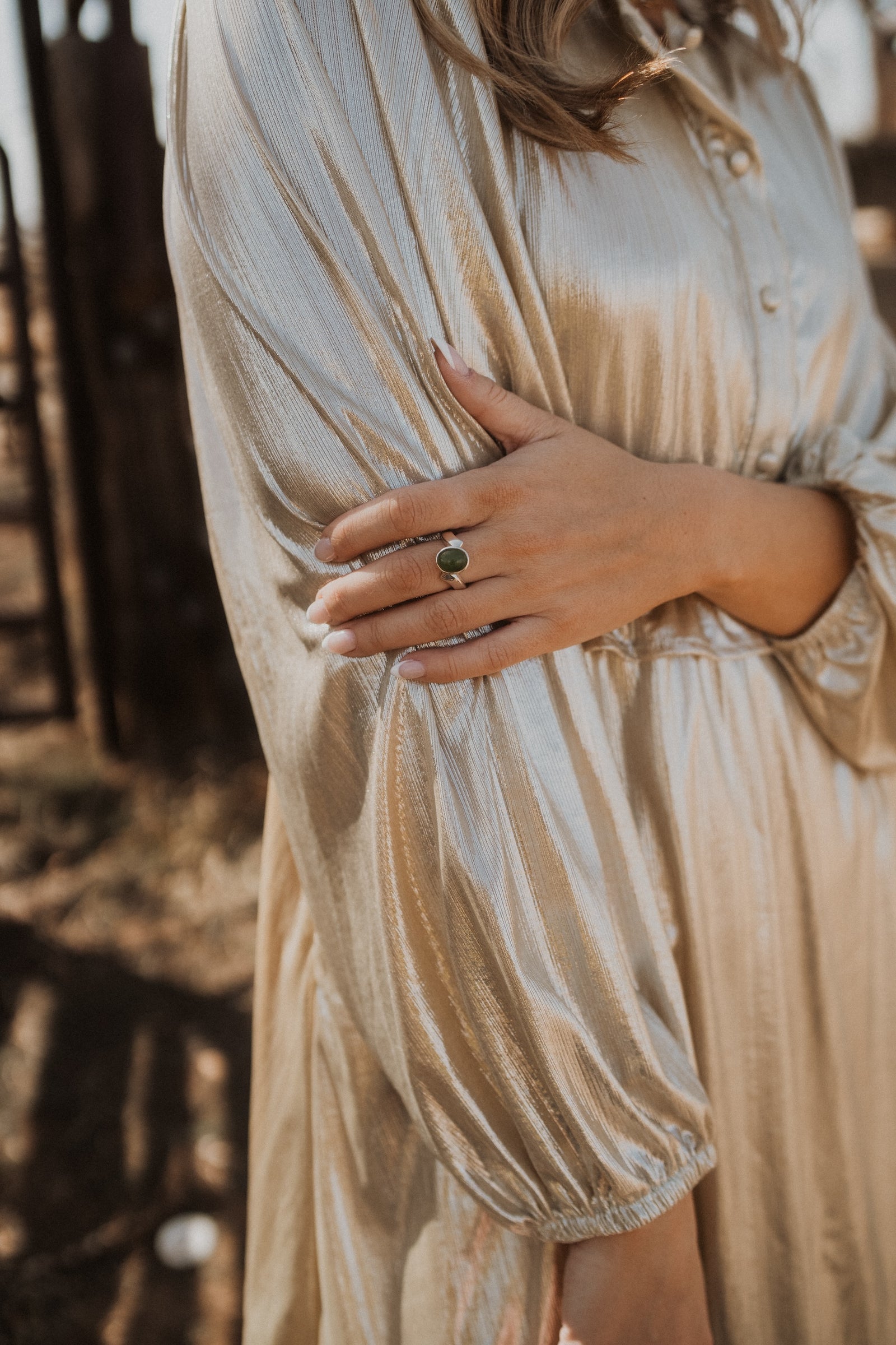 Darnell Ring | Nephrite Jade