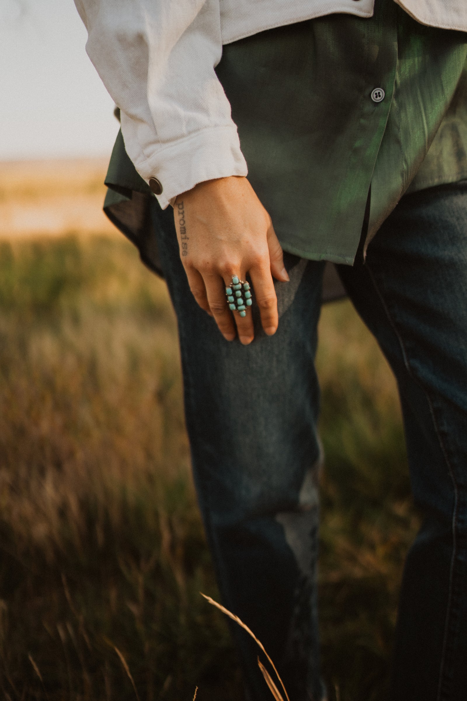 Talia Ring | Turquoise - FINAL SALE