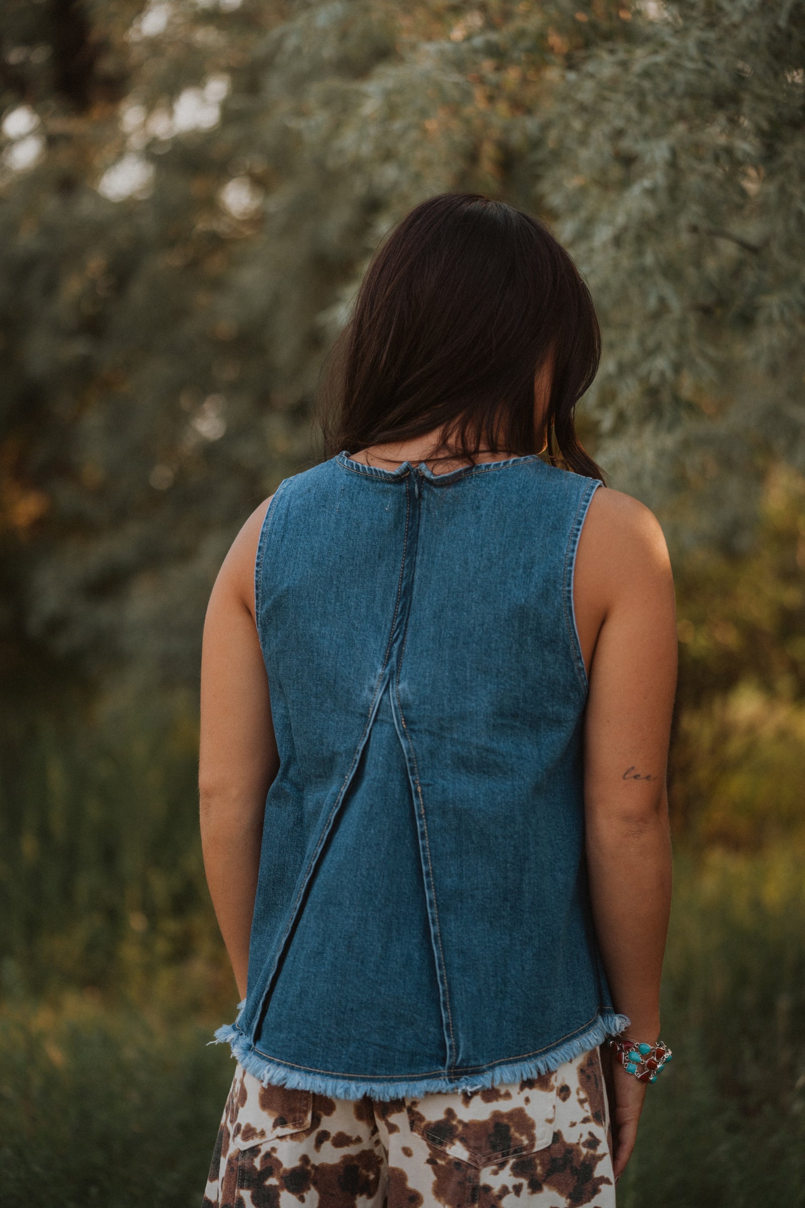 Sadie Denim Top