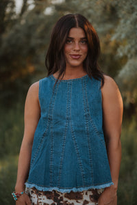 Sadie Denim Top