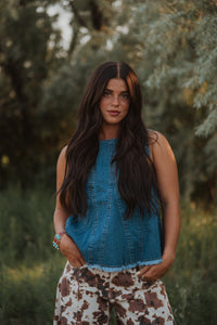 Sadie Denim Top