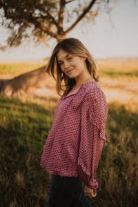 Polka Polka Dot Top