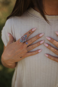 Xyla Ring | Purple Charoite