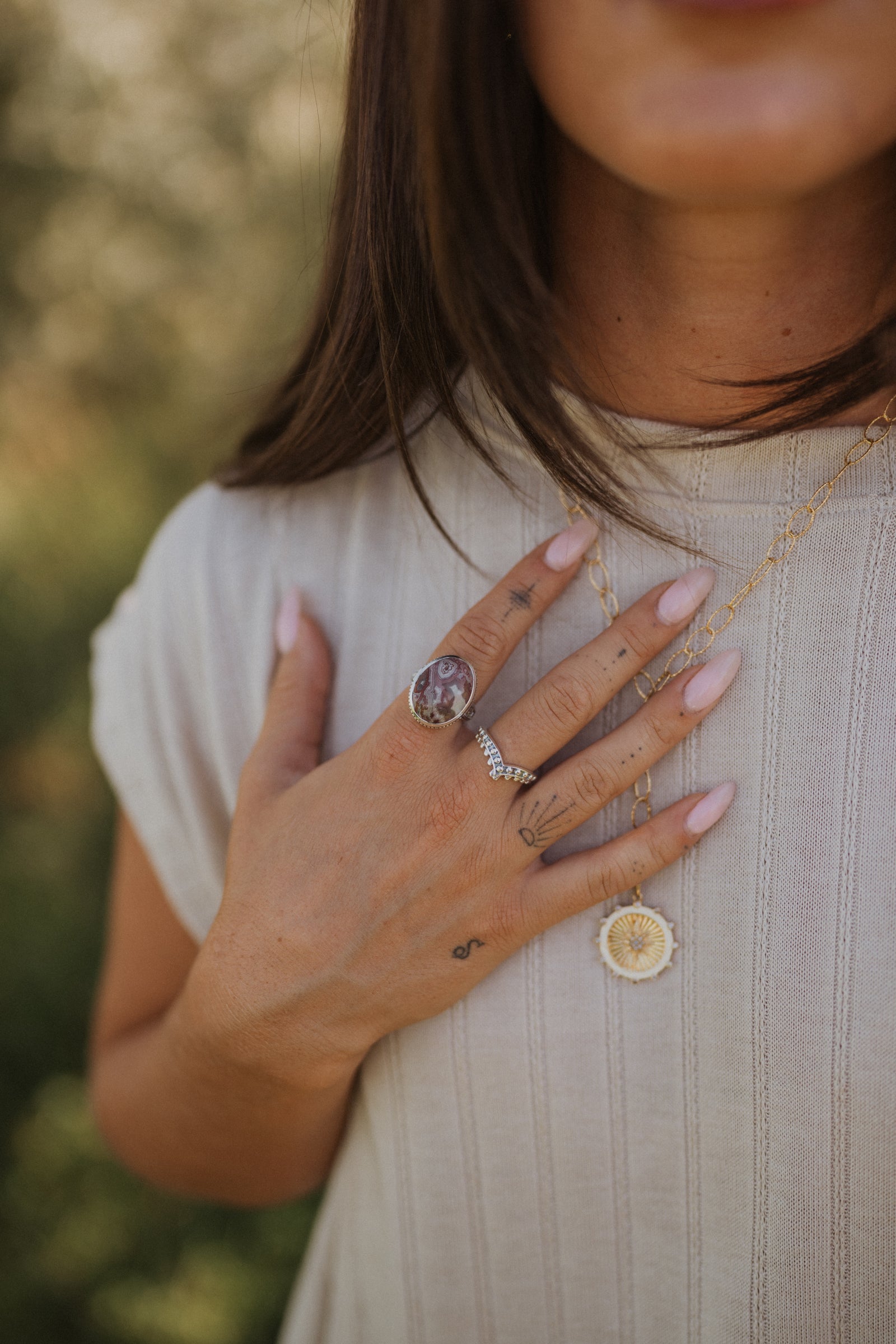 Jamilla Ring | Crazy Lace Agate
