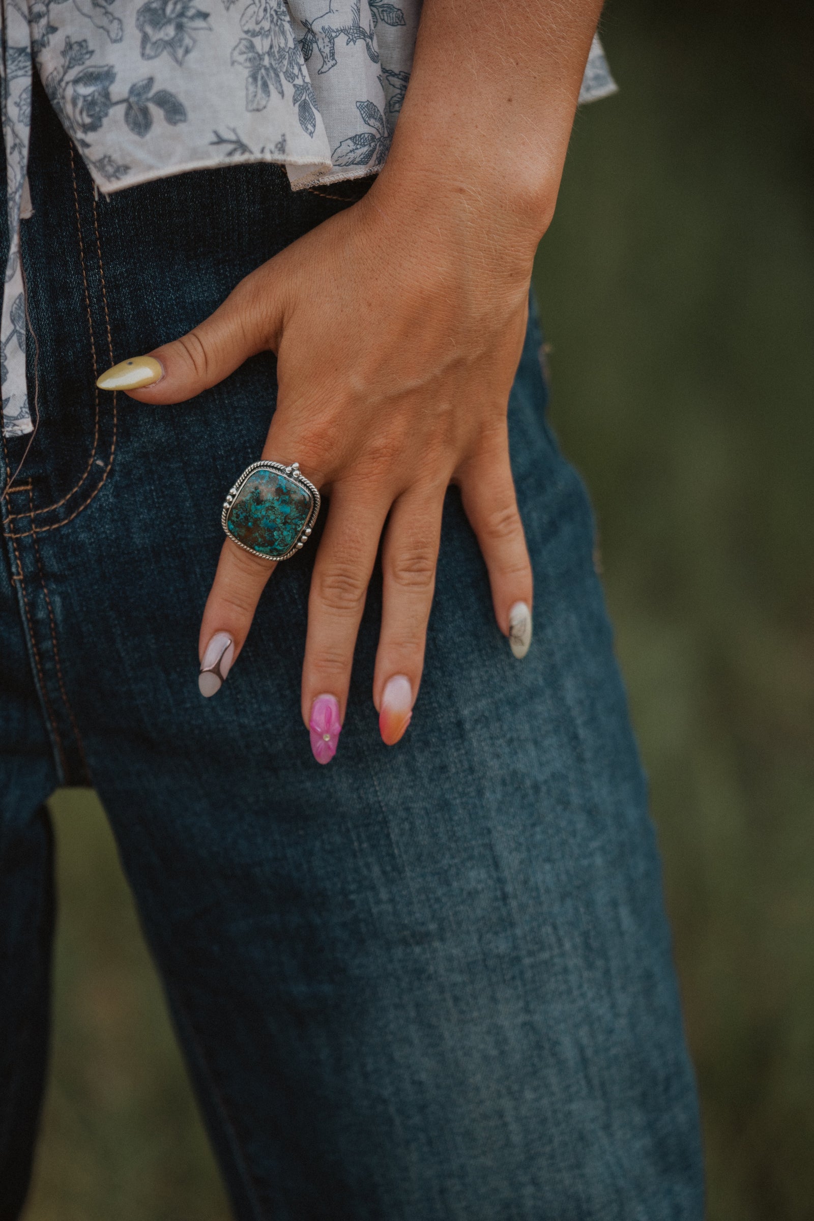 Andorra Ring | Chrysocolla