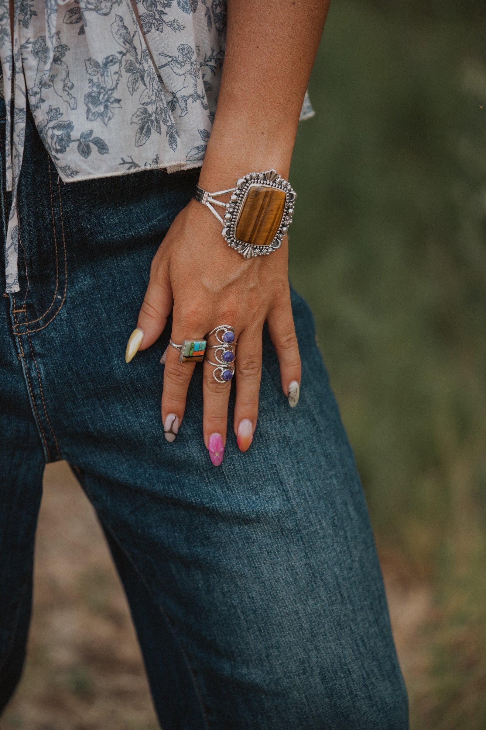 Burbank Cuff | Tiger's Eye