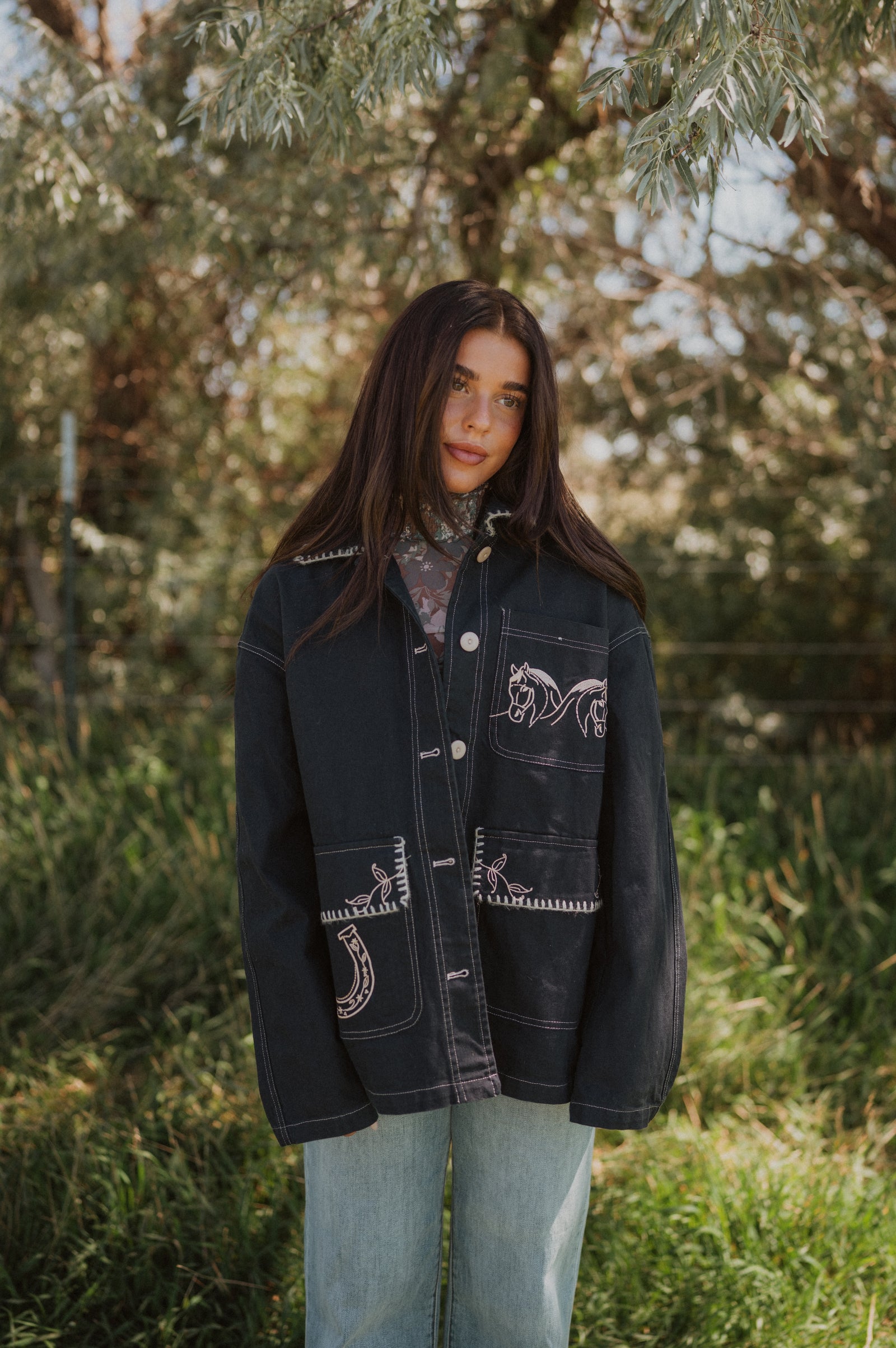 Calia Embroidered Jacket