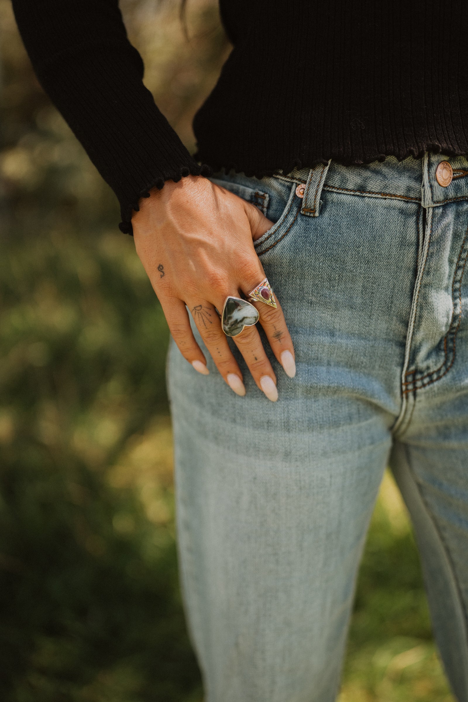 Piece by Piece Ring | Ruby