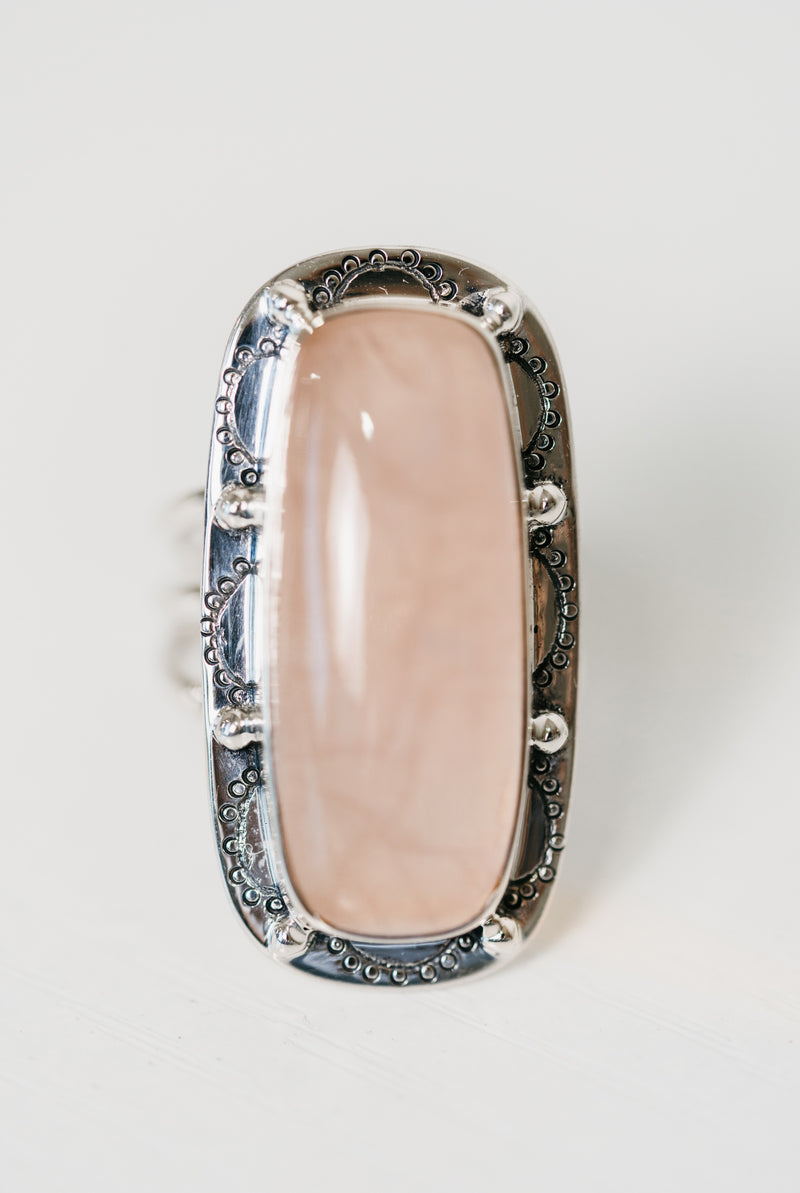 Honeymooner Ring | Rose Quartz