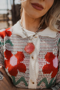 Kaley Necklace | Pink | #2