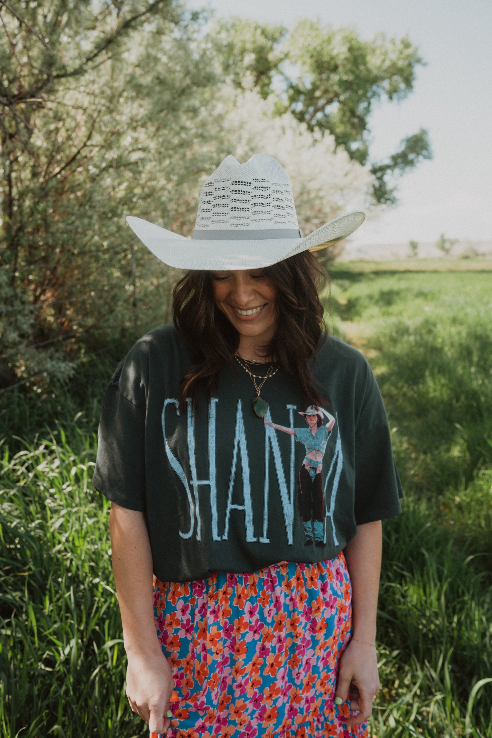 Shania Boots Been Under T-Shirt