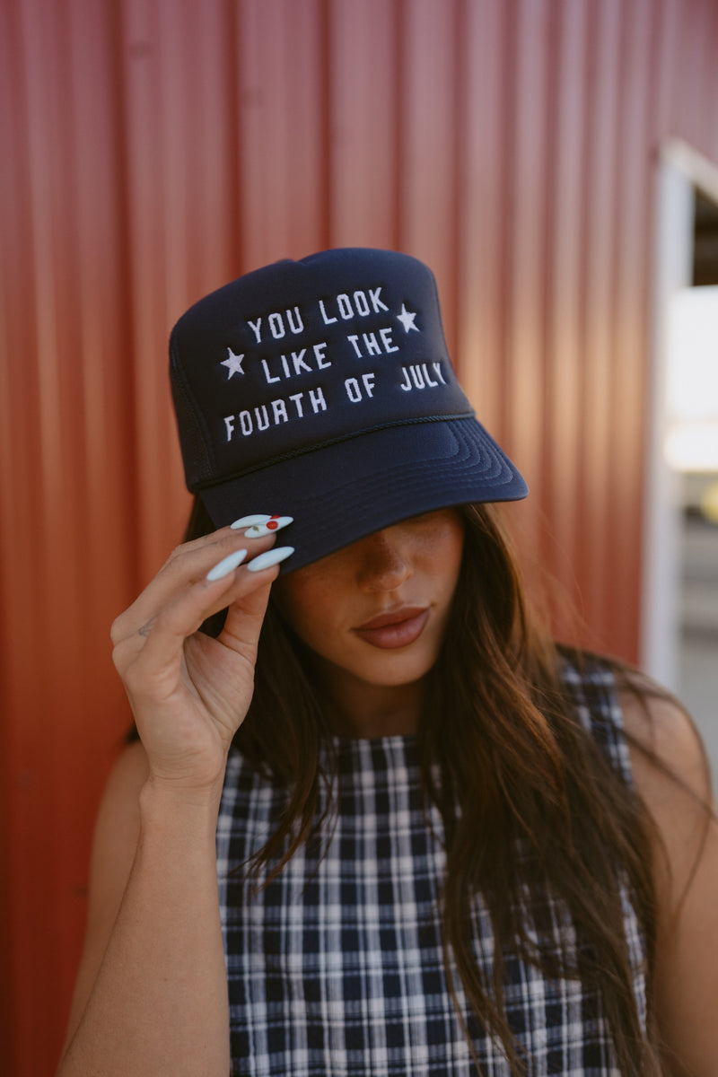 4th Of July Trucker Hat