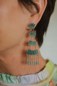 Deidra Earrings | Turquoise
