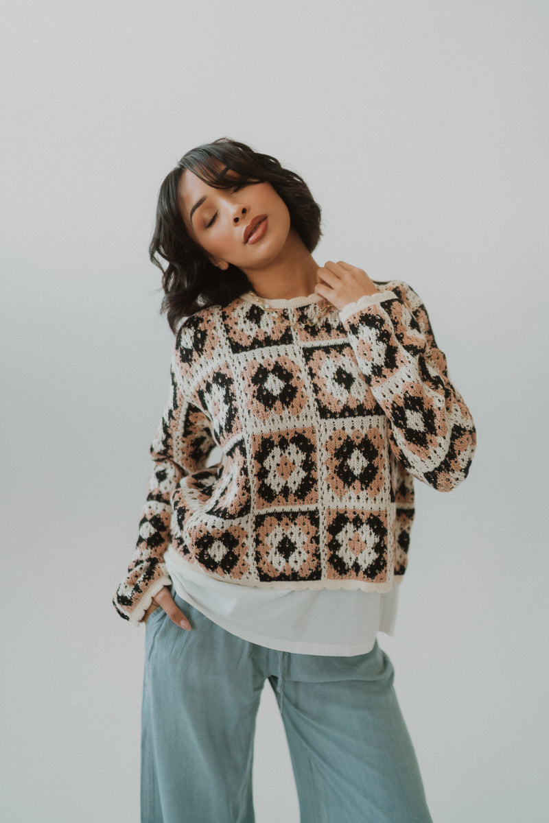 Suga Crochet Sweater