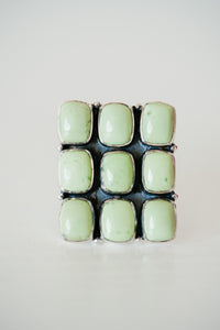 Jolie Ring | Lemon Chrysoprase