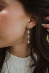 Shelly Earrings | Lemon Chrysoprase