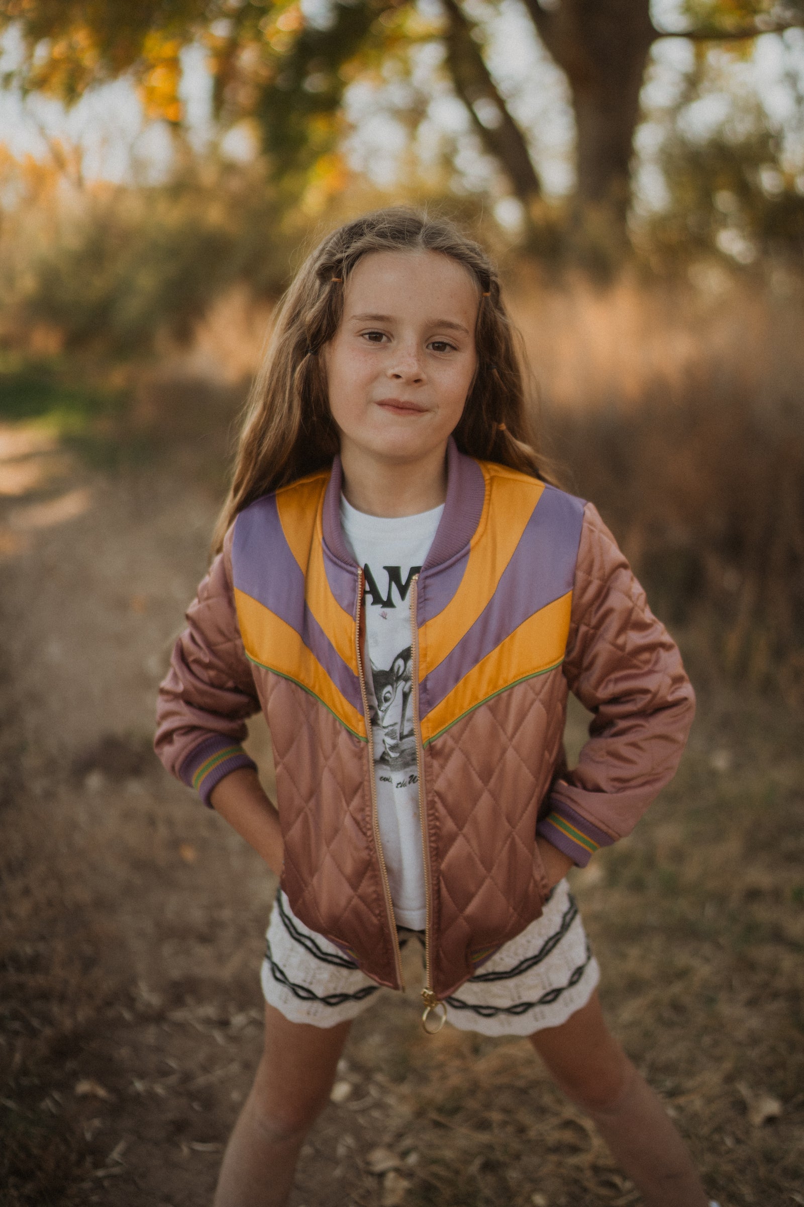 Little Girl's Pink Sunset Jacket