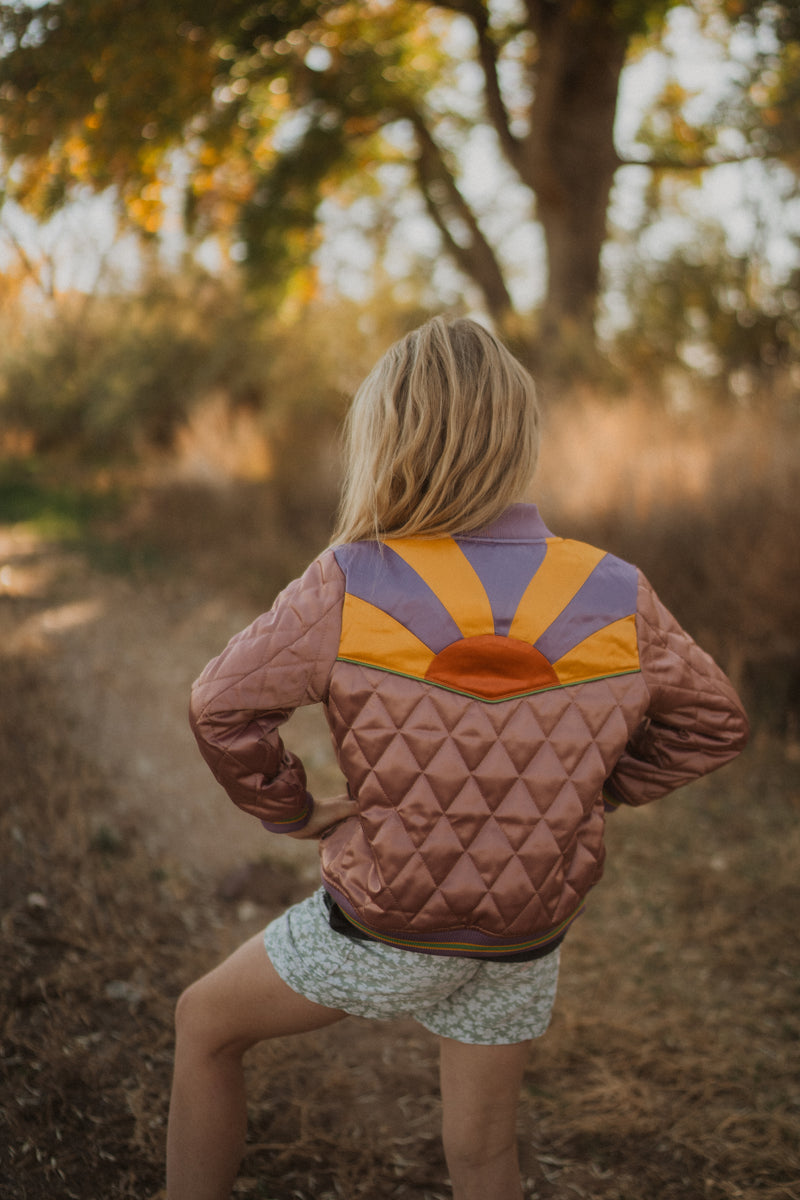 Little Girl's Pink Sunset Jacket