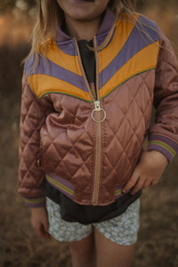 Little Girl's Pink Sunset Jacket