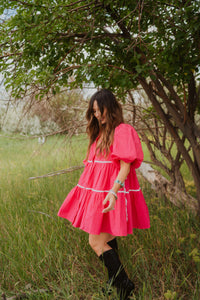 Lena Dress | Pink - FINAL SALE