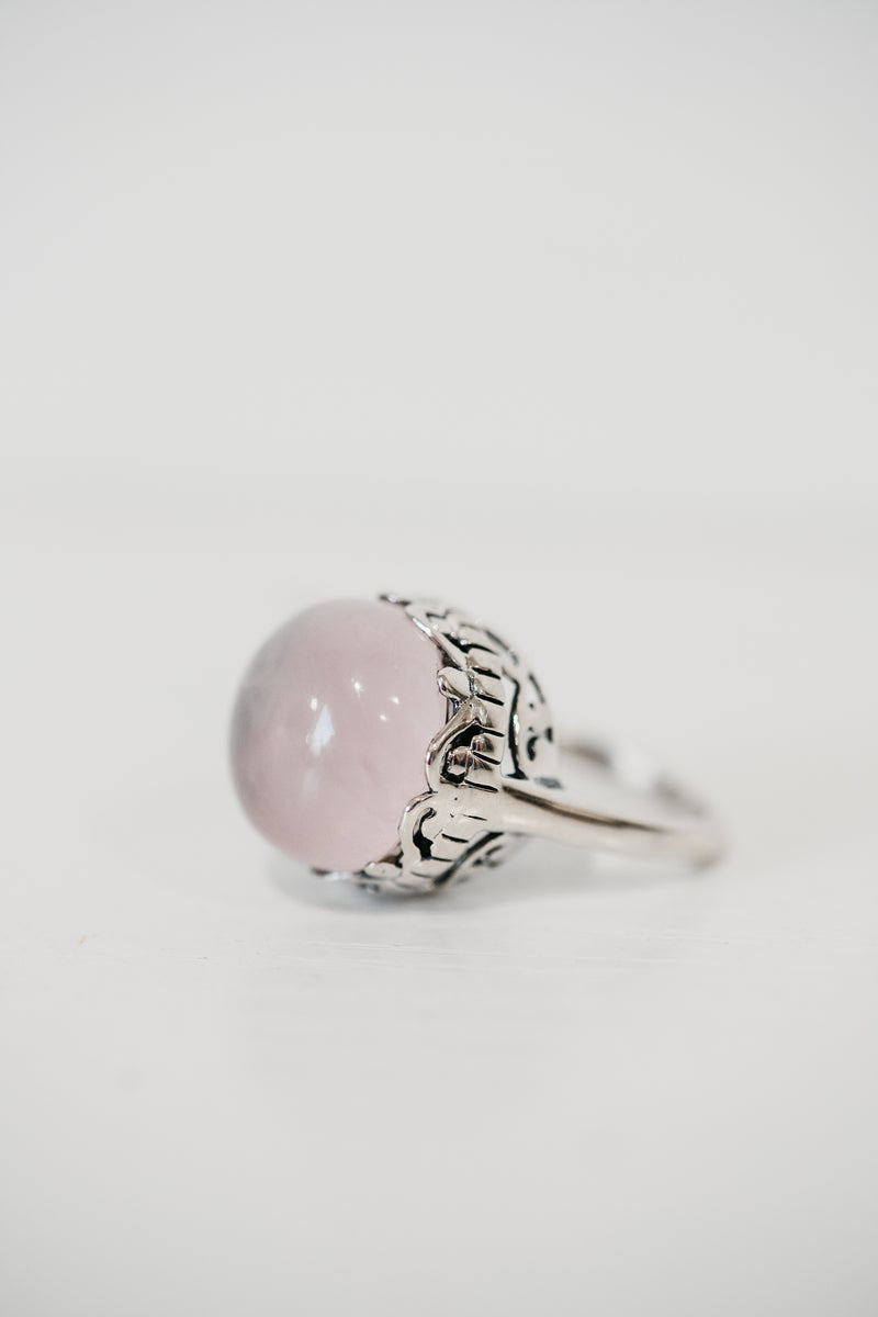 Nada Ring | Rose Quartz