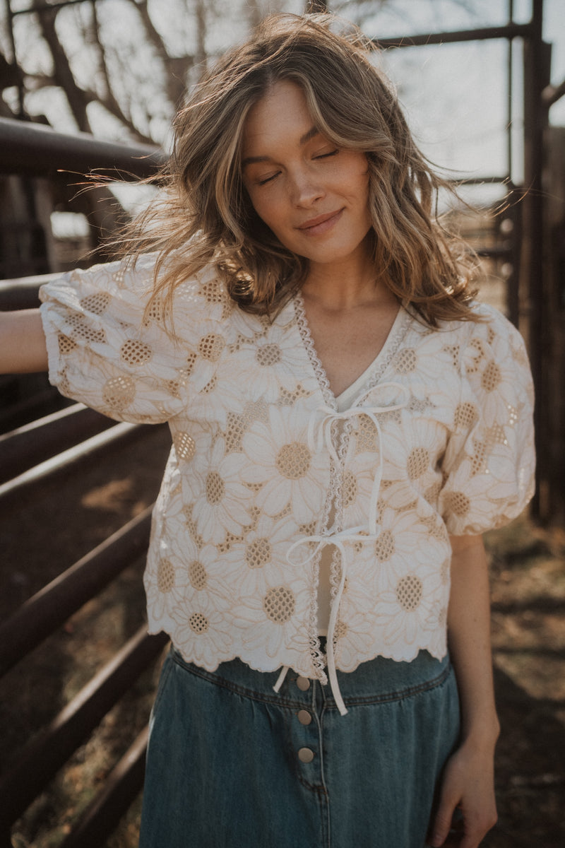 Golden Daisies Blouse