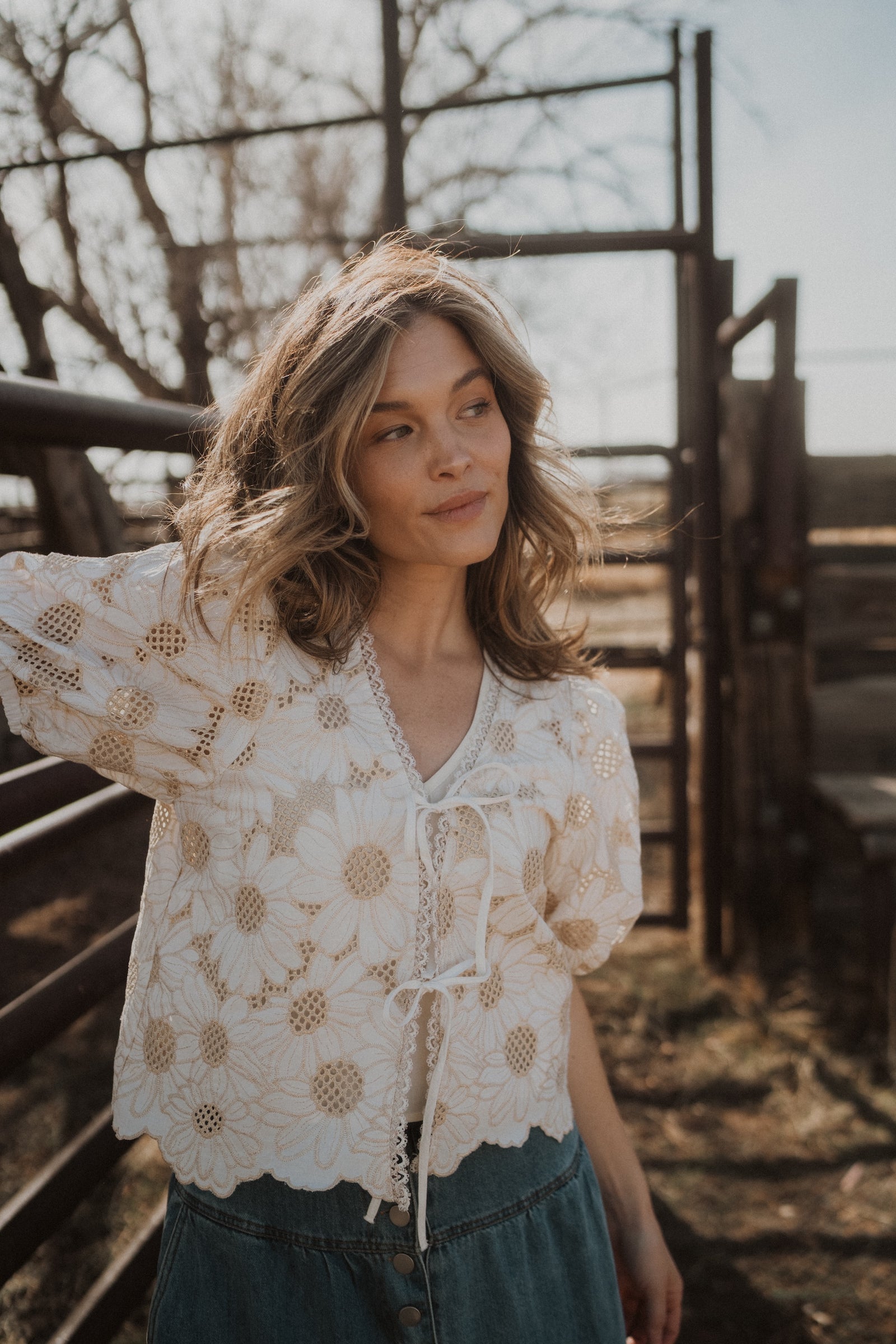Golden Daisies Blouse