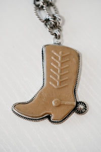 Colorful Boots Necklace