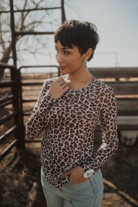 Leopard Top