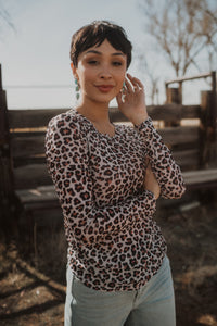 Leopard Top