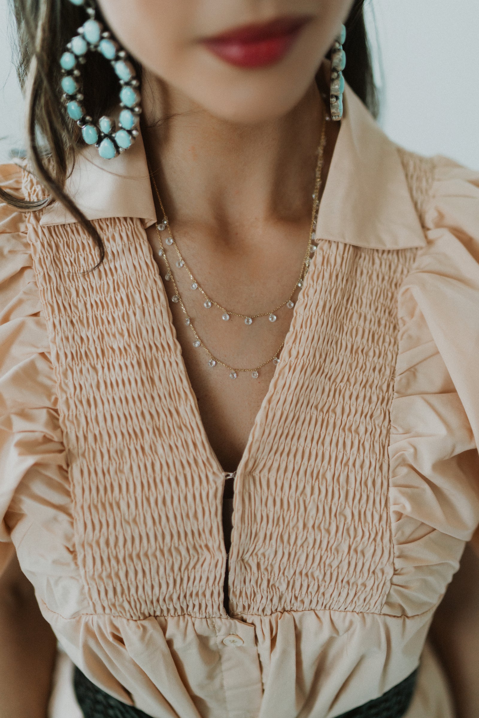 Mittens Necklace | Gold