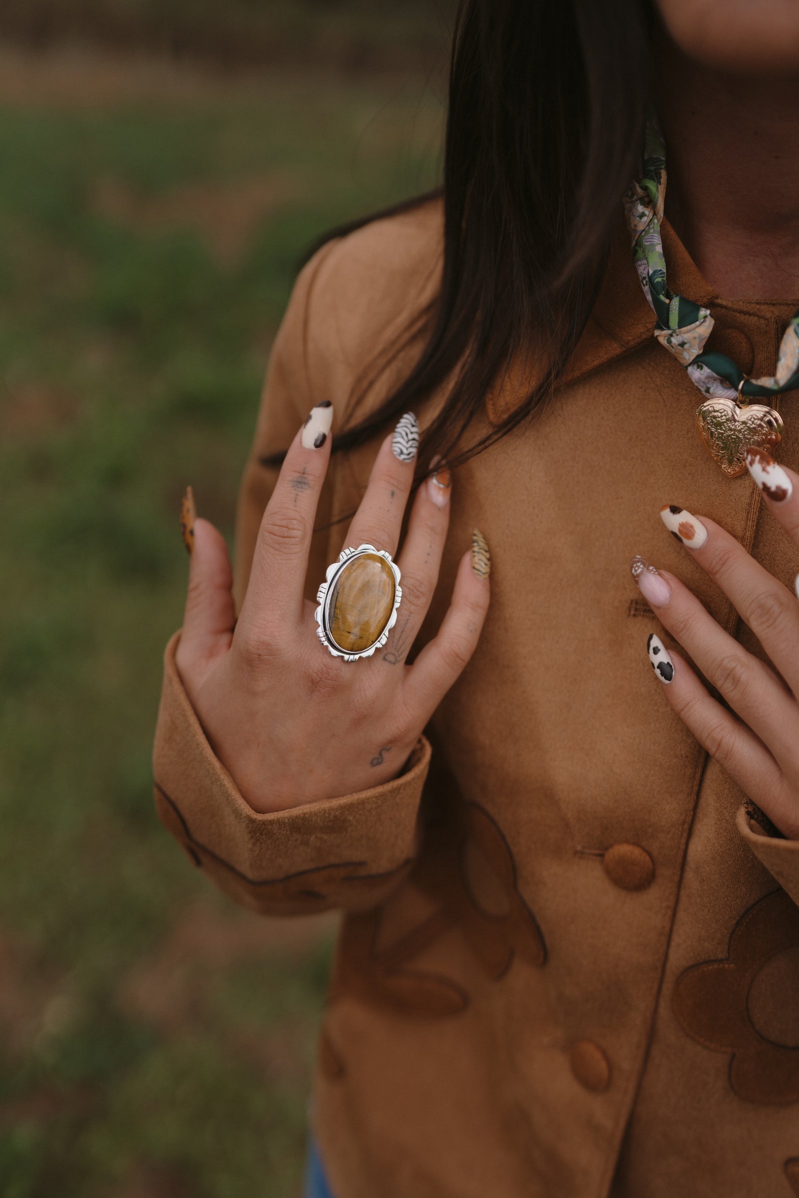 Xenia Ring | Tiger's Eye