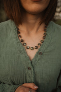 Small Ula Necklace | Labradorite