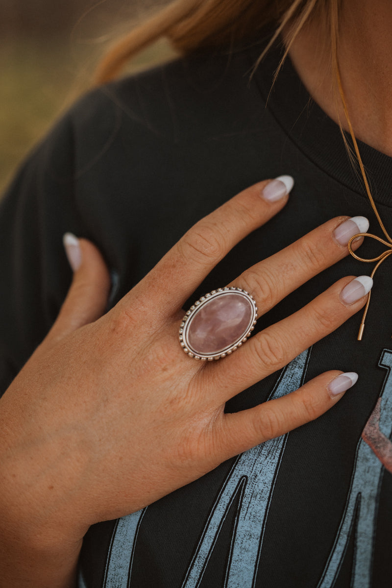 Betsy Ring | Rose Quartz